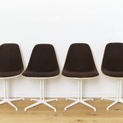 Set of La Fonda Sidechair by Charles & Ray Eames for Herman Miller