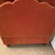 Art Deco velvet bench removable side XX century