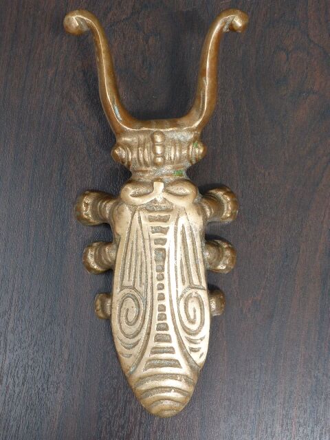 Vintage bronze beetle