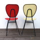 Chaises vinyles années 50