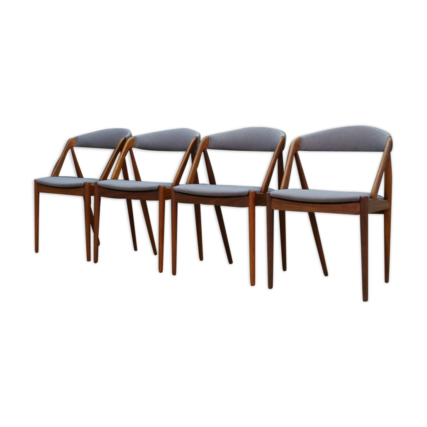 4 chairs by Kai Kristiansen 60/70