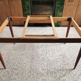 Table set and 6 Scandinavian Vintage Chairs in Teck