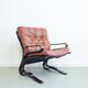 Fauteuil marron Kengu Else & Nordahl Solheim