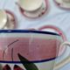 Set of 6 Antique Cups and Saucers