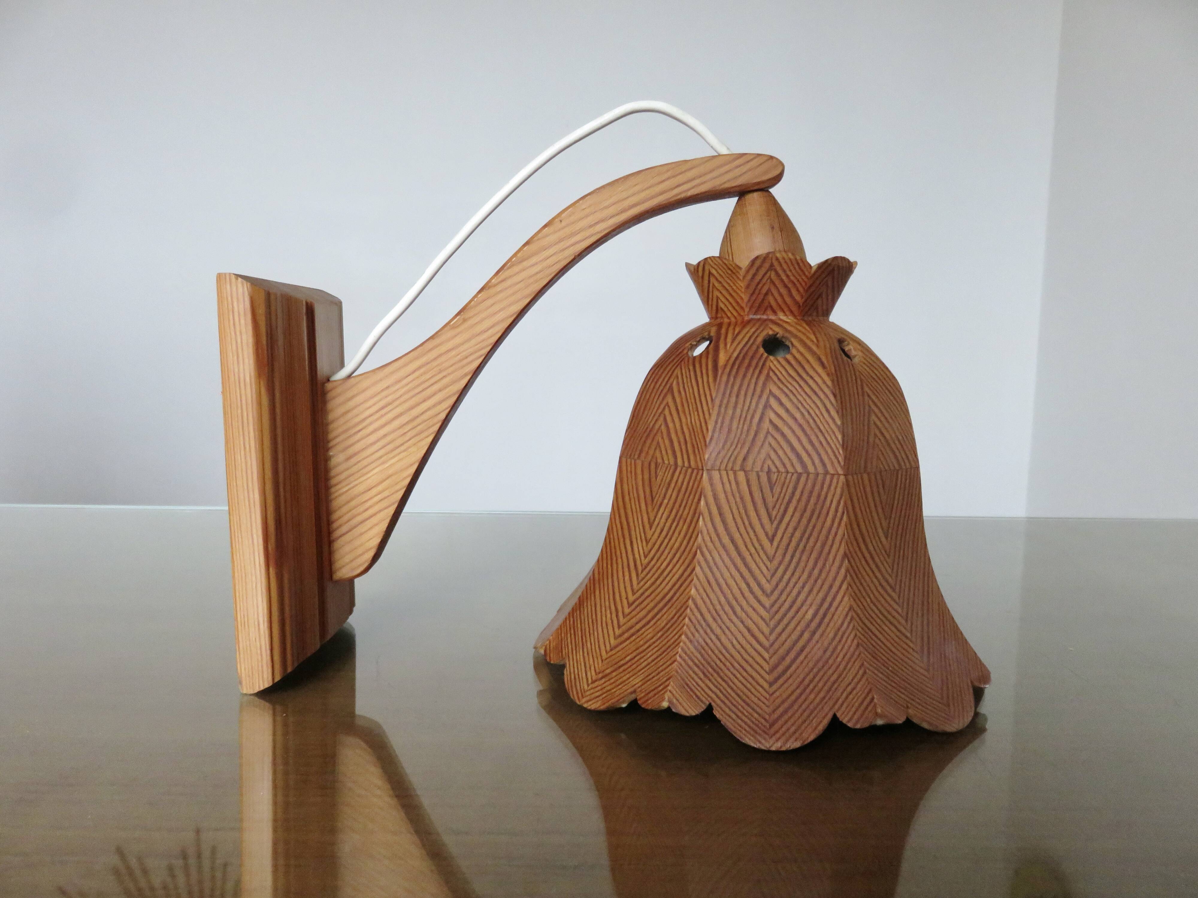 Scandinavian wall light "LEIF WIKNER" for PERSASEN, Ref: 287, 1970s