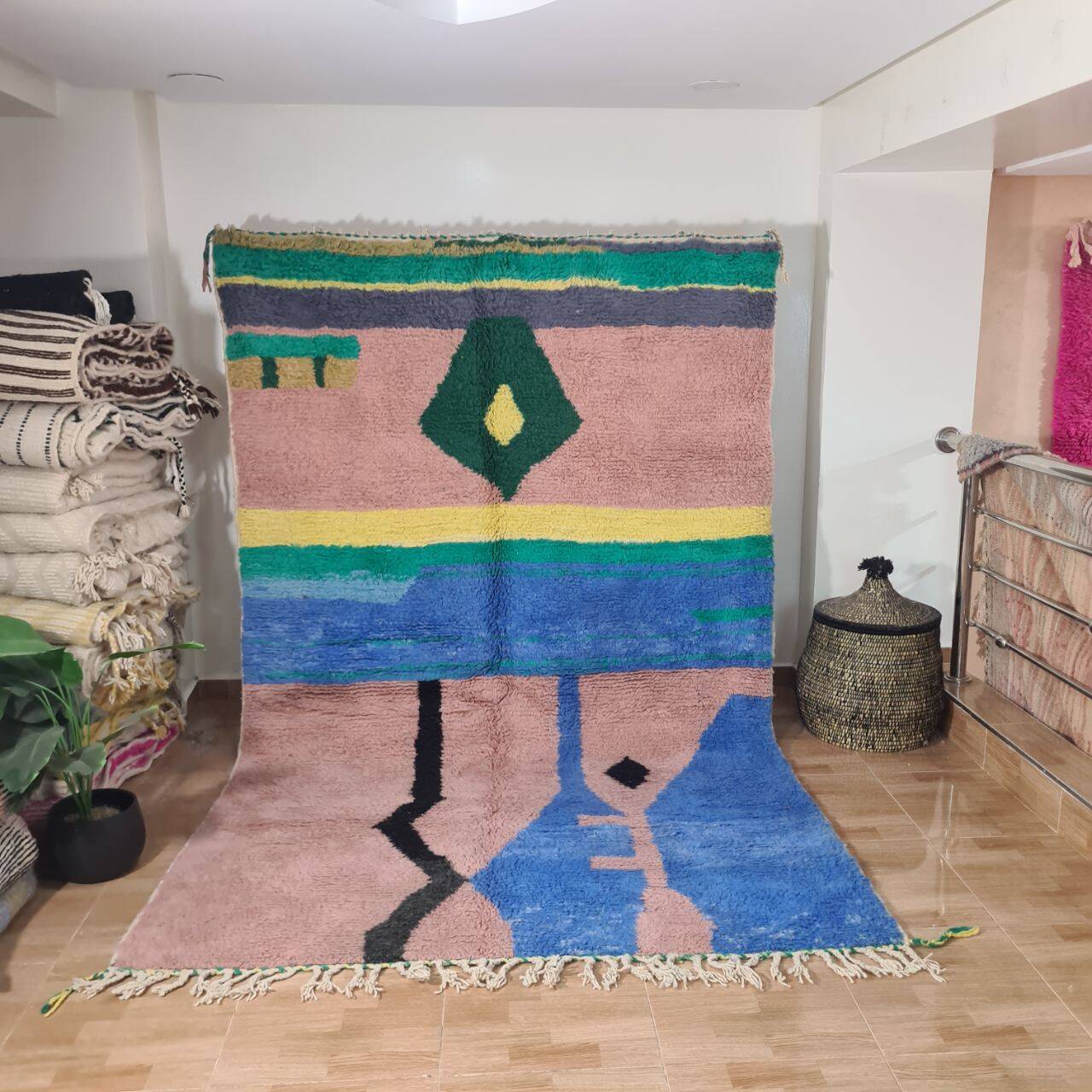 Handmade Moroccan Berber rug 300 x 200 cm