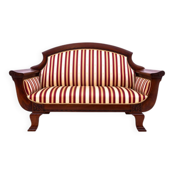 Antique sofa from the late 19th century, Northern Europe. After renovation.