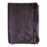 Vintage Eggplant Dyed Hemp Tablecloth