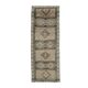 1960s Turkish Hand-Knotted Runner Rug 120x325