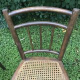 Canned bistro chairs