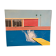 Acrylic painting inspired by The Bigger Splash