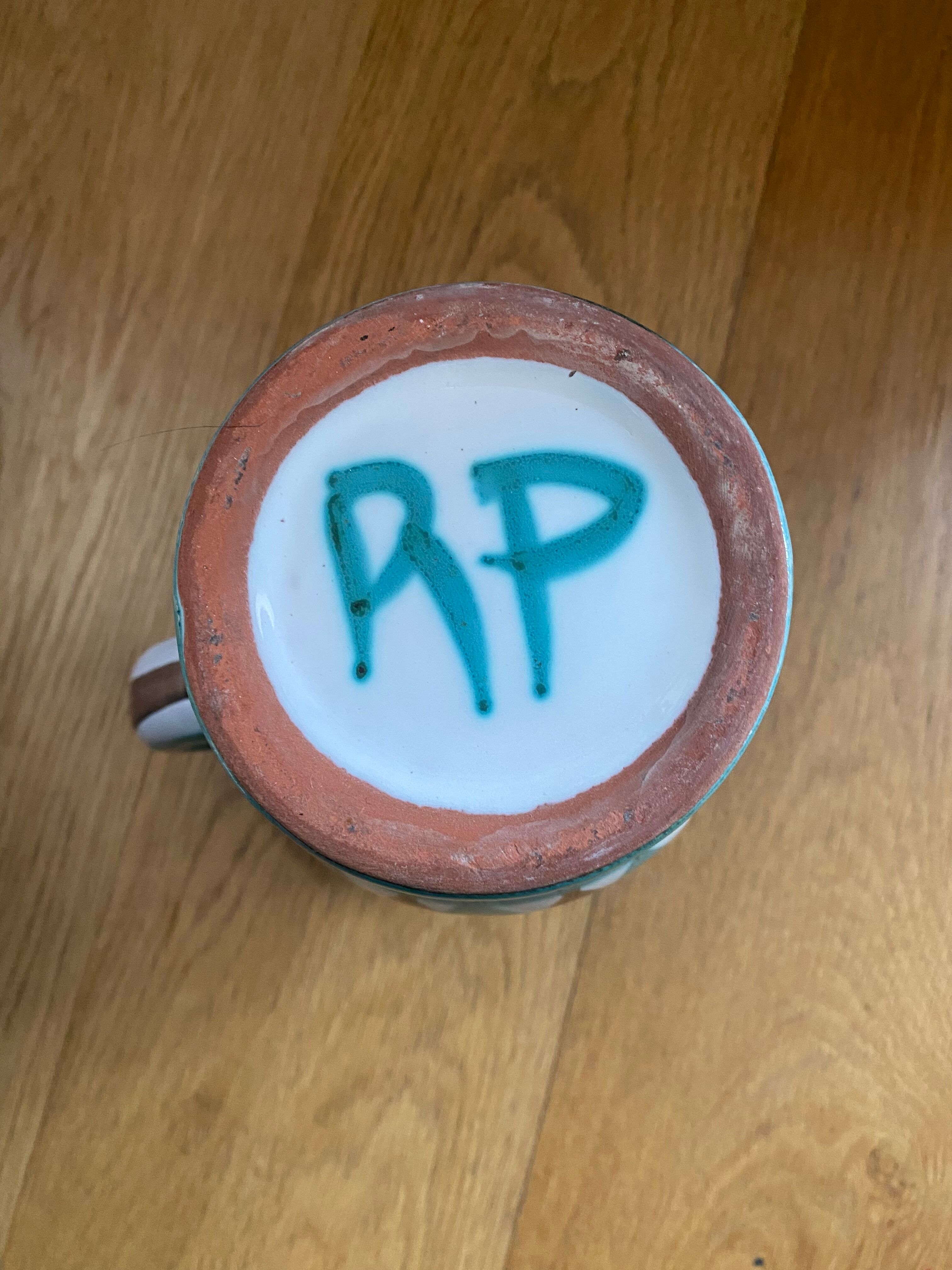 Ceramic pitcher Robert Picault Vallauris