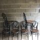 Lot de 6 Chaises bistrot Thonet 1890