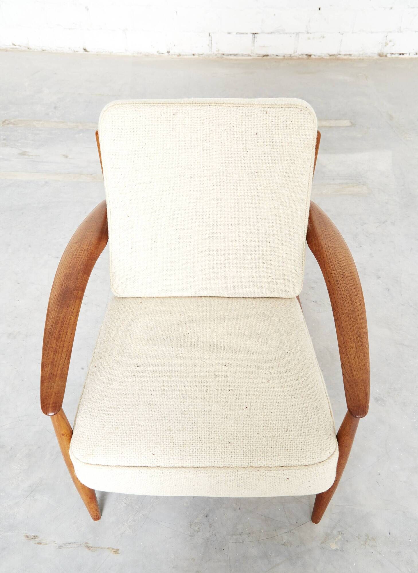 Mid-Century FD118 Teak Easy Chair by Grete Jalk for France &  Søn