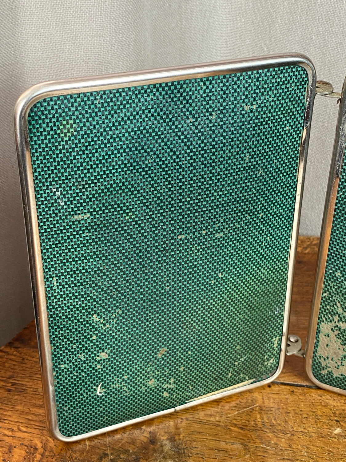 Barber mirror, triptych, 1950s