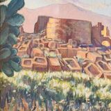 Tableau orientaliste de R. Couvidat - 91cmx73cm