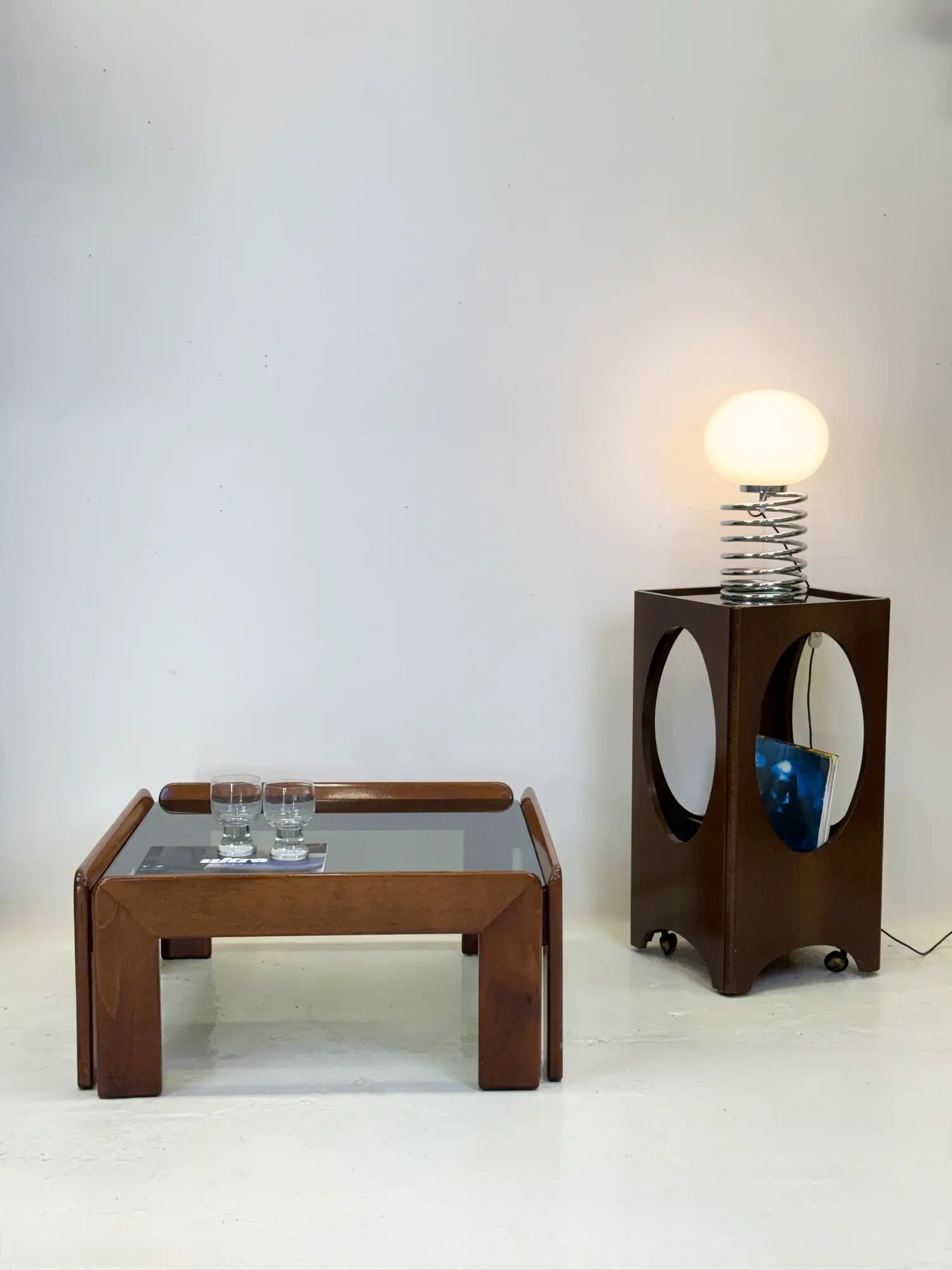 Coffee table by Afra & Tobia Scarpa for Cassina — Italy, 1960s