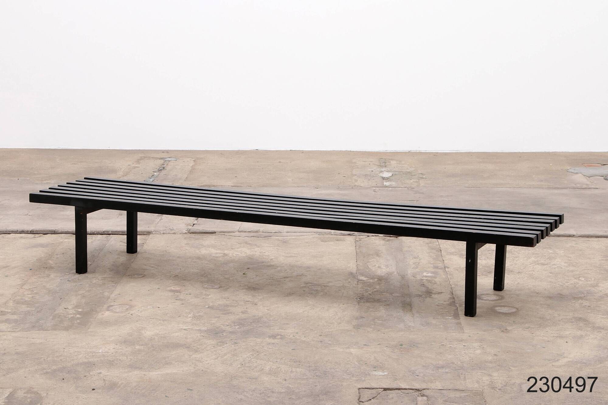 1970s Slatted bench by Gijs Bakker and Wim Wilson for Castelijn, the Netherlands