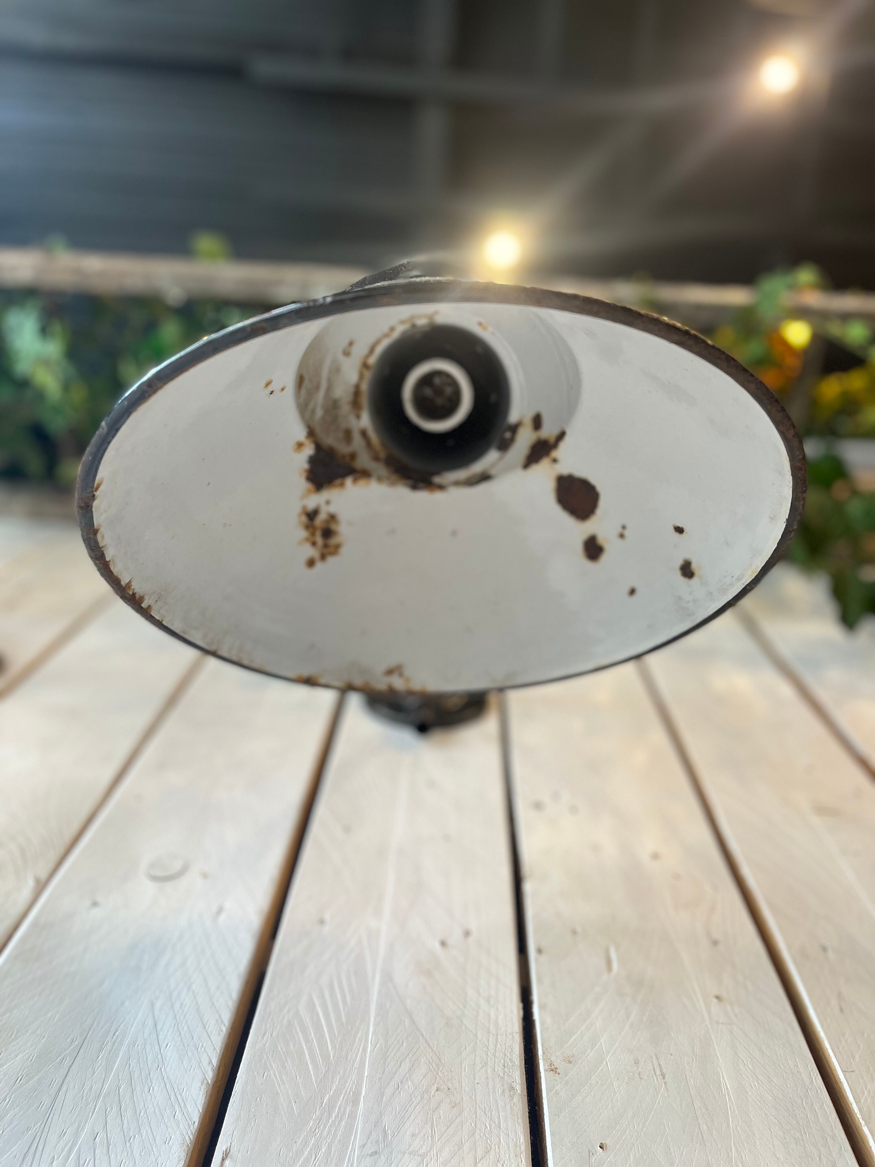 Old pair of gal lamps