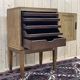 Oak office filing cabinet from the 1940s