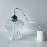 Vintage glass globe pendant lamp