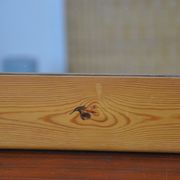 Miroir en bois années 70 pin