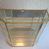 Laiton and glass window