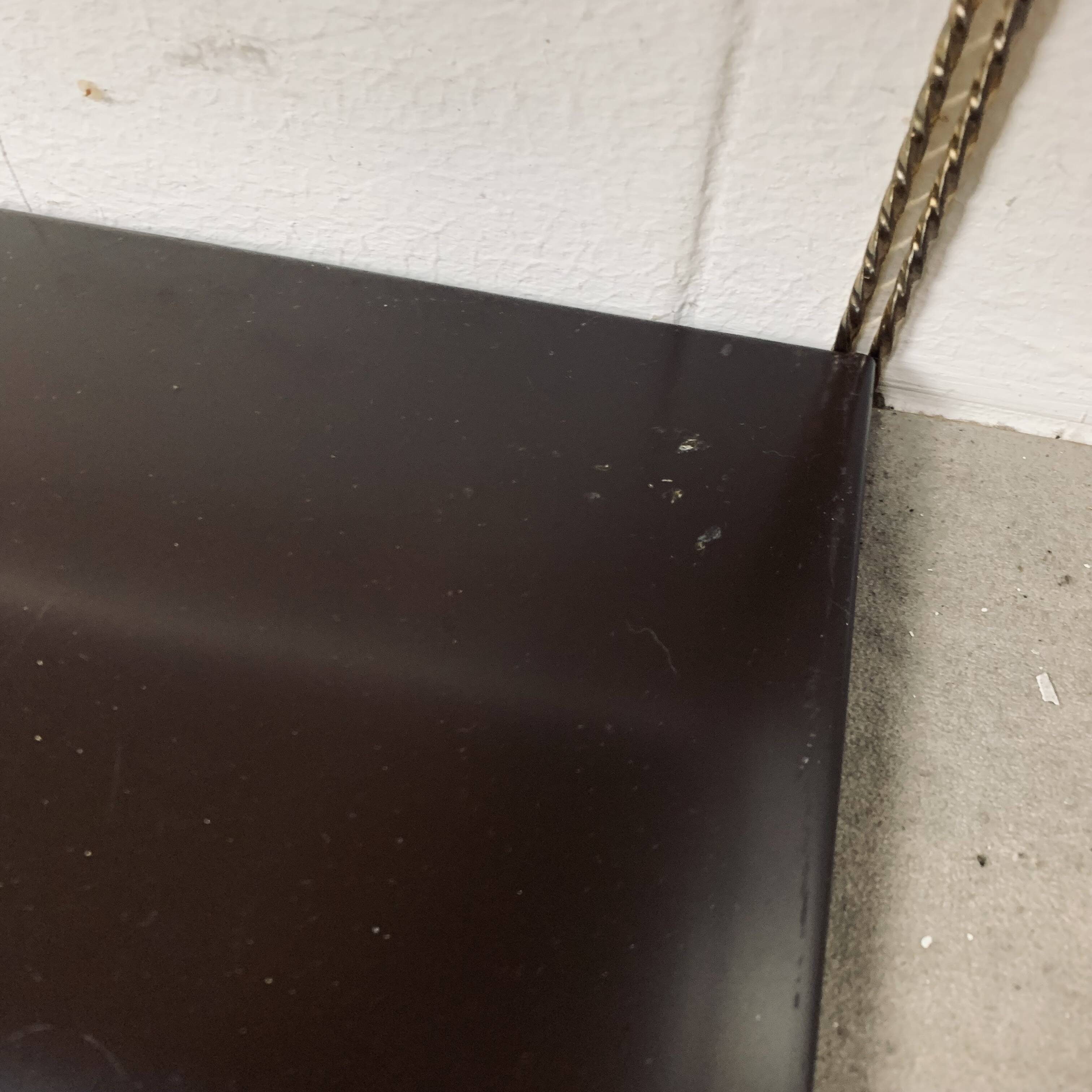 2 modular string wall shelves from the 60s, metal