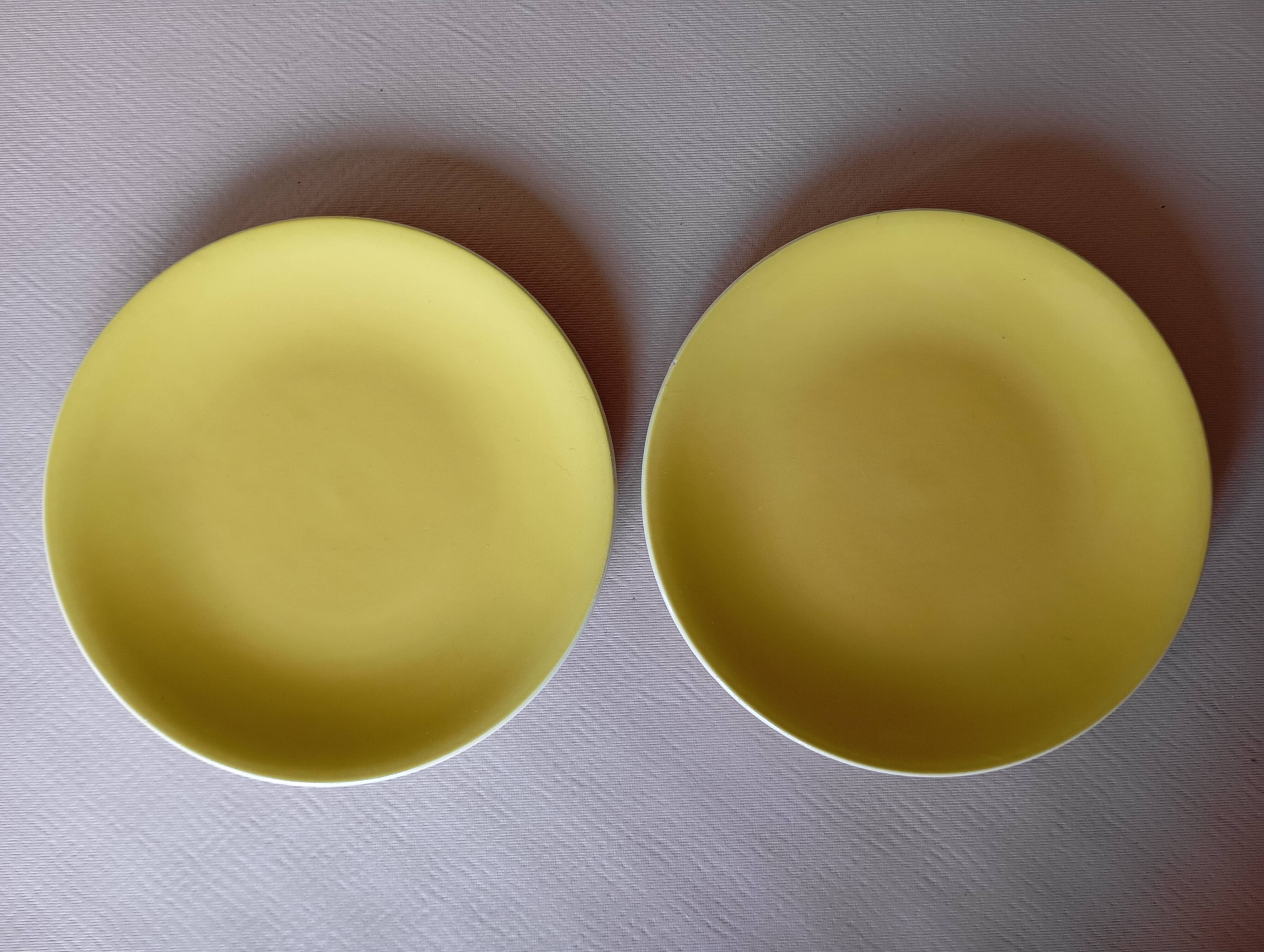 2 KG Lunéville “Météor” dessert plates