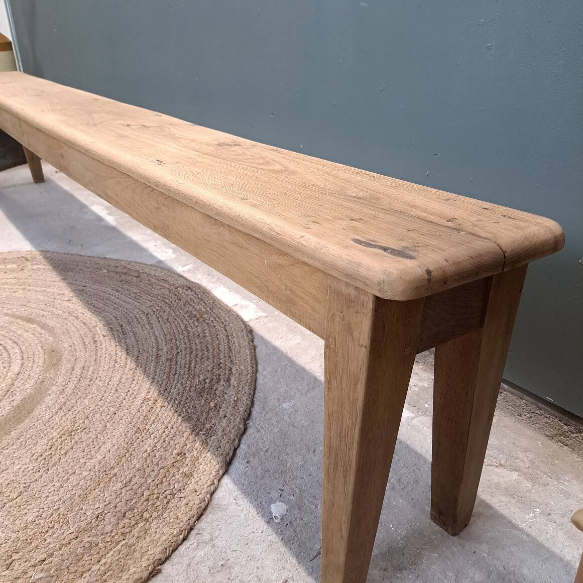 Oak bench