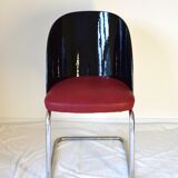 1930s Bauhaus style Thonet B247 chair; marked with Thonet label