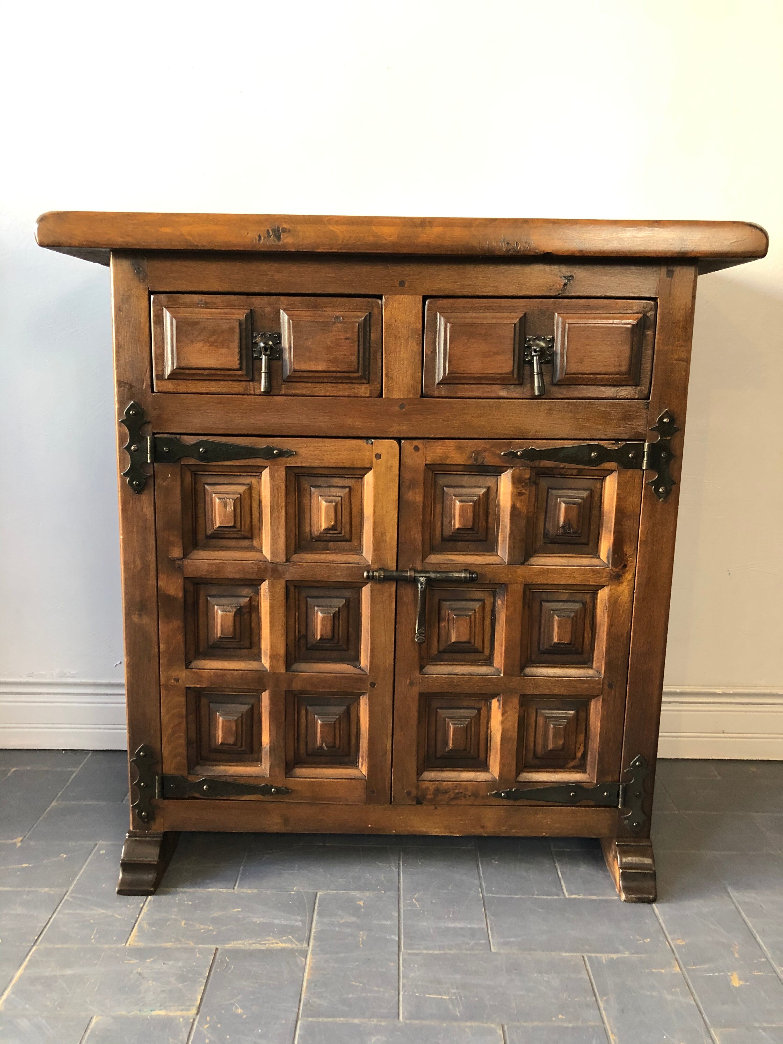 Antique walnut sideboard