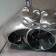 Vintage lamp the cats