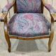 1930s Voltaire armchair in walnut