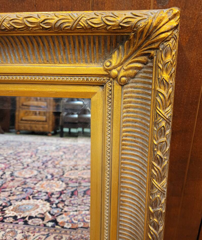 Antique Gold French mirror bathroom mirror with heating element