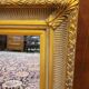 Antique Gold French mirror bathroom mirror with heating element