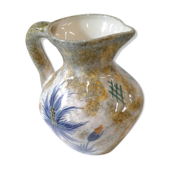 Vintage earthenware pitcher