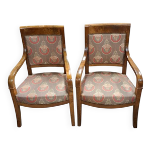paire de fauteuils restauration