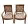 Pair of restoration armchairs