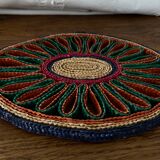 2 underside of flat vintage.oval shape