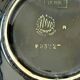 Vintage mid-century decorative plate Longwy Le Cerf