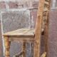 Antique wooden chair.