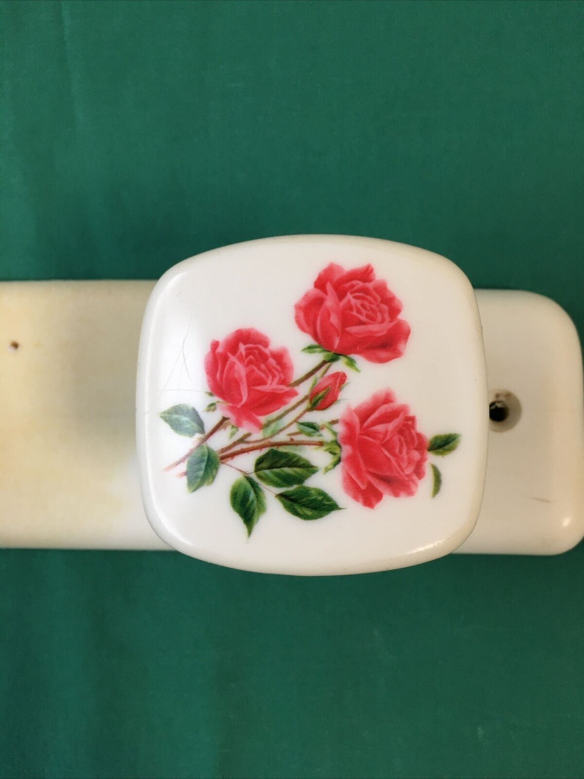 Plastic syla coat rack flowers wardrobe 2 vintage deco patères