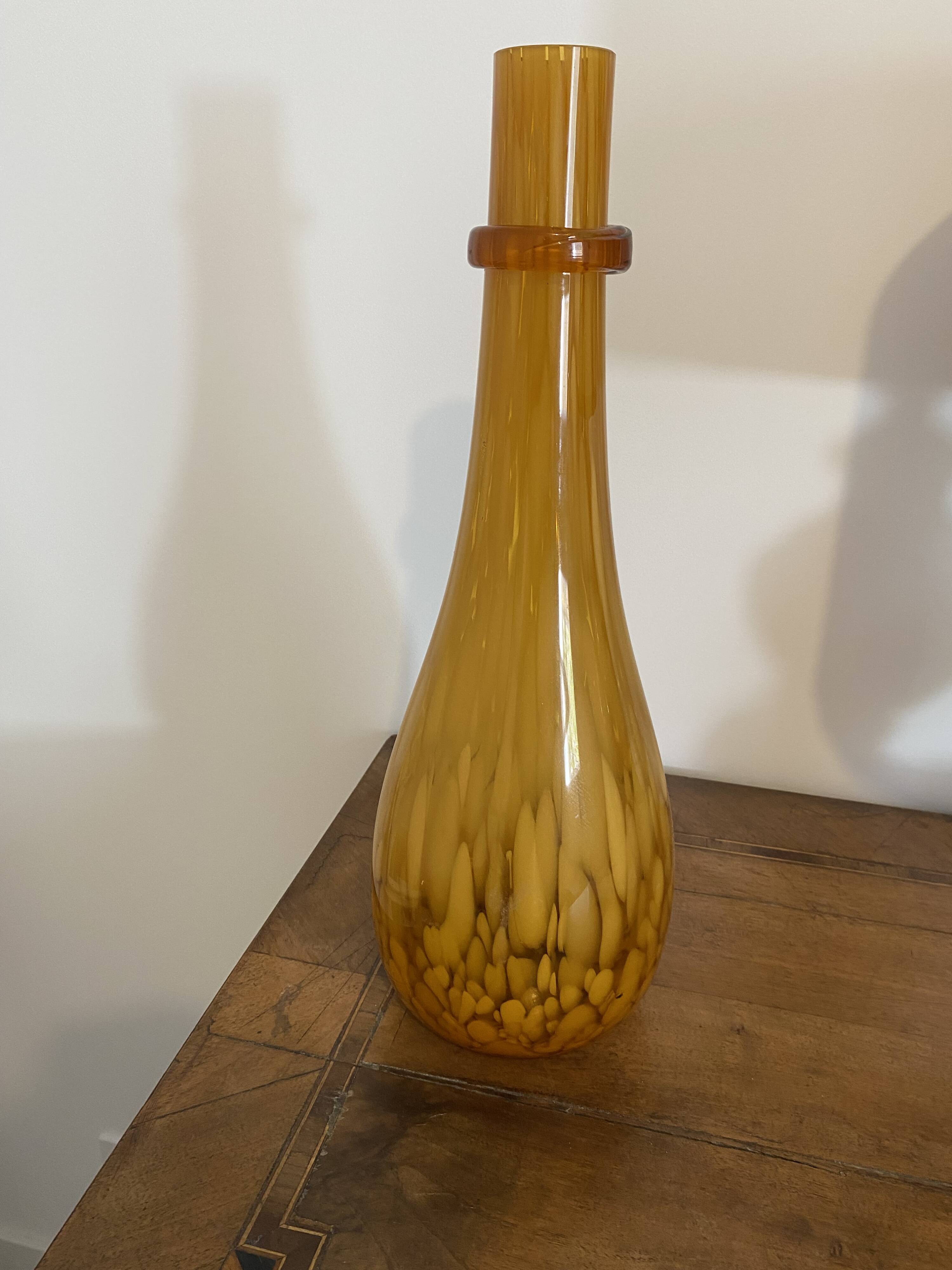 Vintage Soliflore Vase Italy Empoli/Murano Style