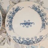 6 Assiettes plates Sarreguemines Jeannette