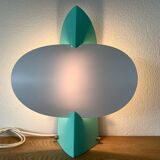 Vintage Lamp Slamp Samuel Parker 80.s Post-modern Sails Opaflex