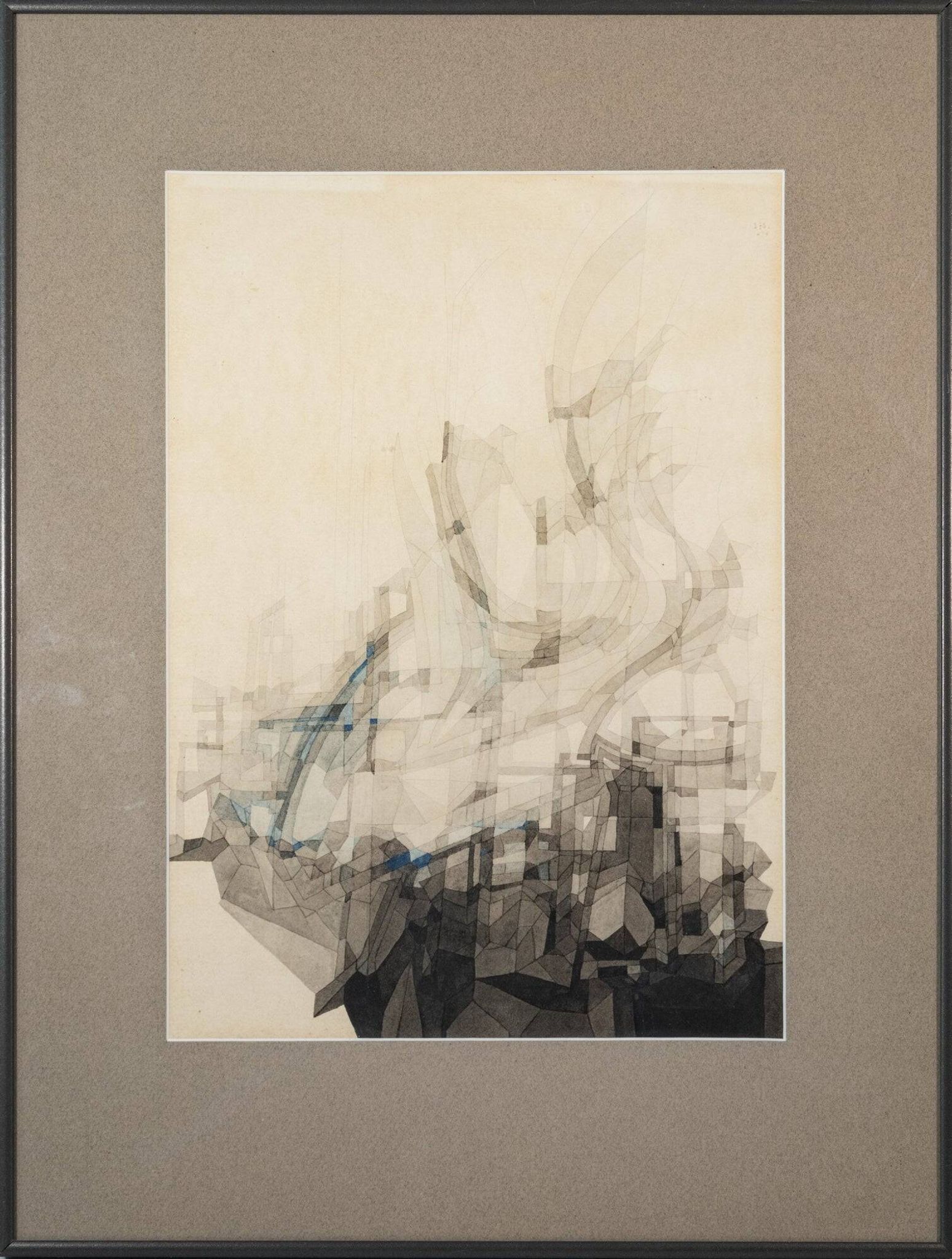 Compositions abstraites - Aquarelles - Lot de 3 - Joan CLARET