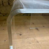 Plexisglas trundle coffee tables