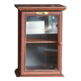 Wooden pharmacy display case