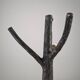 Hammered Copper Sculptural Lamp in the Shape of a Tree, Mid-Century Modern